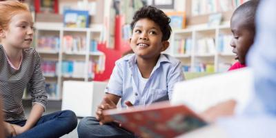 Children in a classroom